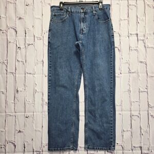 Signature by Levi Strauss Gold Label Relaxed Fit Jeans Mens 33x30 Medium‎ Wash